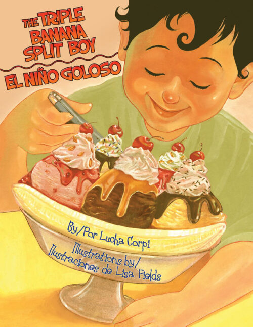 The Triple Banana Split Boy / El niño goloso