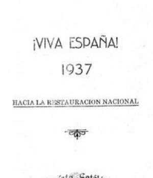 ¡Viva España! 1937, Hacia la Restauración Nacional (PDF ebook)